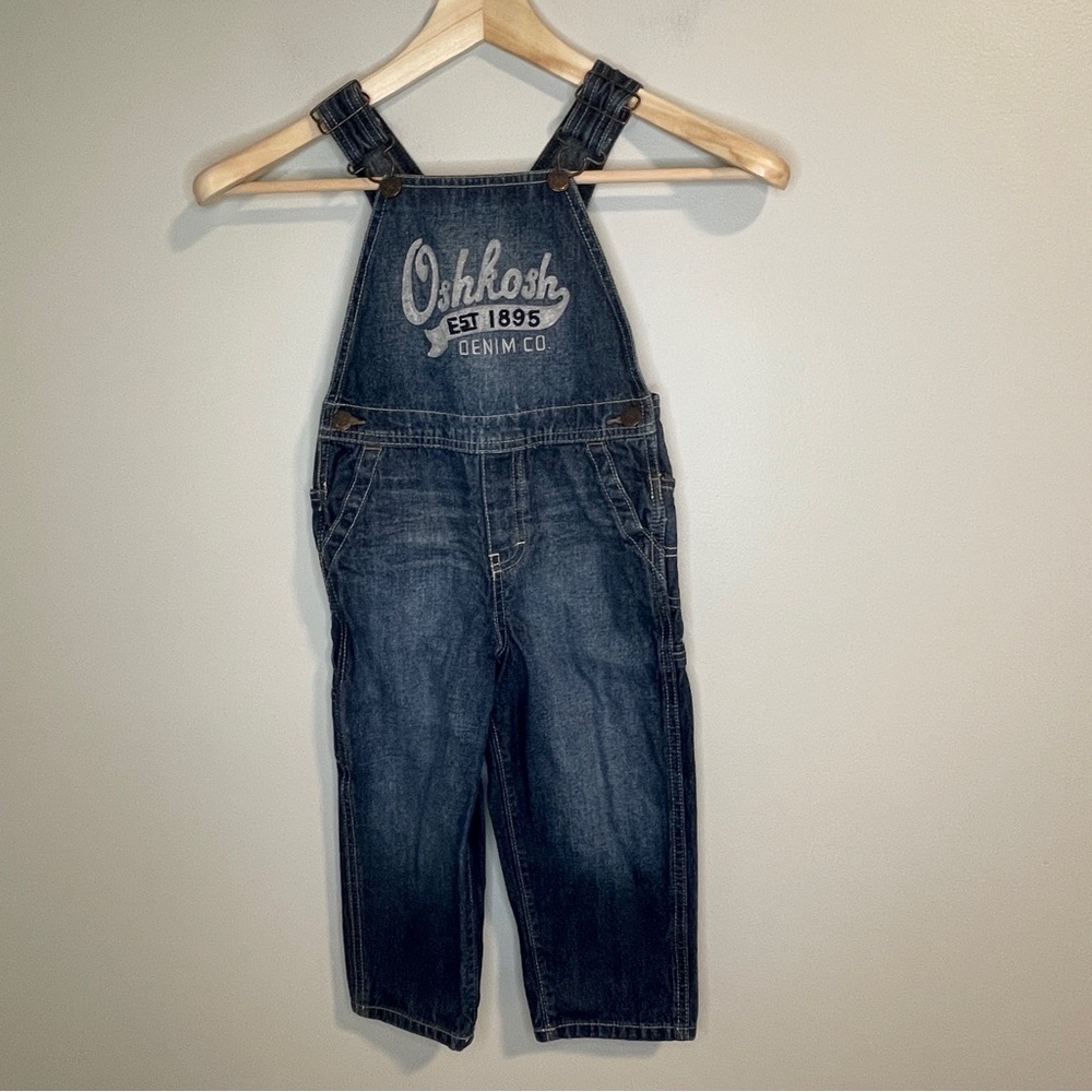 OshKosh B'gosh Kids Dark Denim Overalls